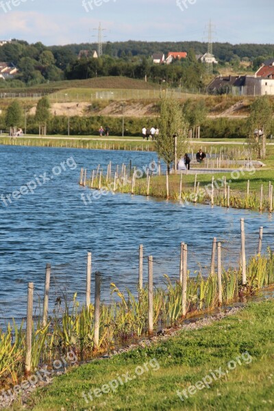 Emscher Way Phoenix Lake Green Area Free Photos