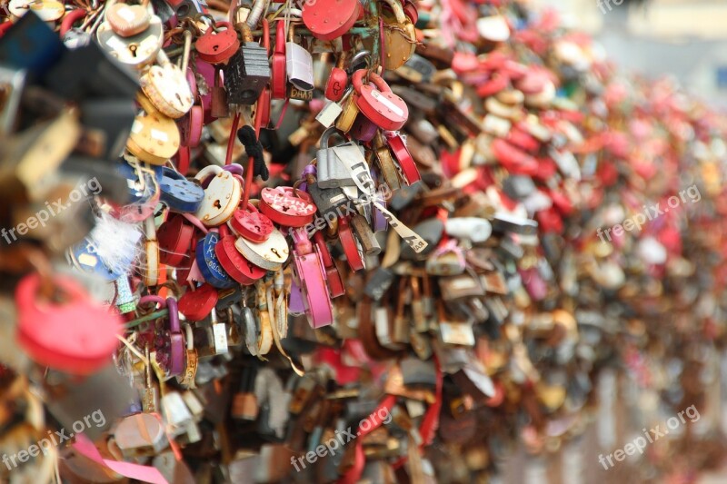 Love Locks Castle Padlock Love Castle Castles