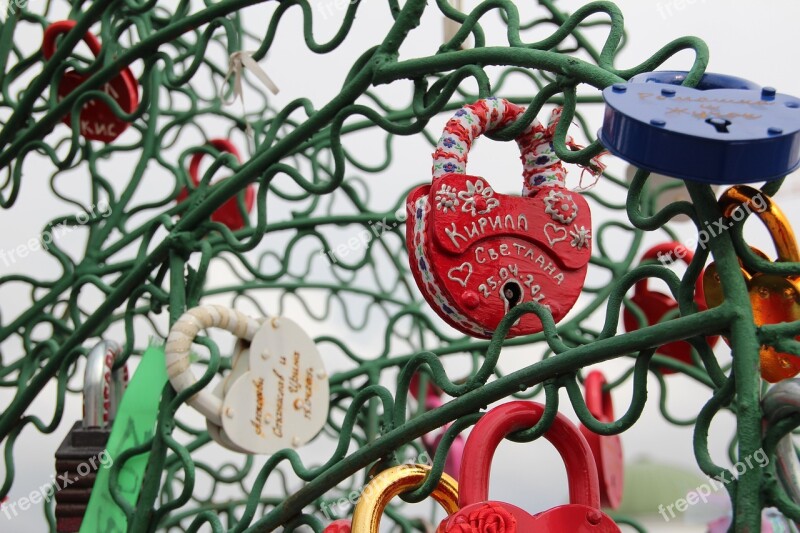 Love Locks Padlock Love Padlocks Bridge