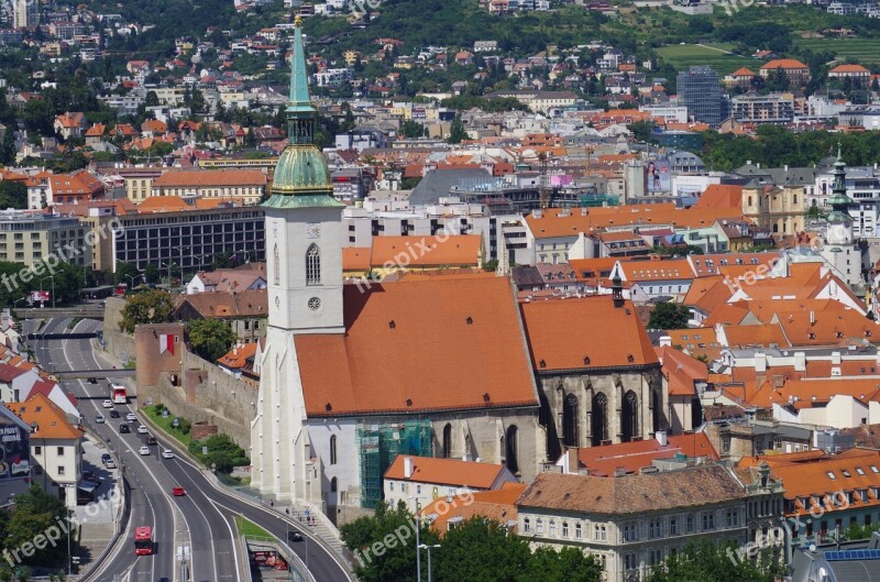 Bratislava Slovakia City St Martin's Cathedral Church