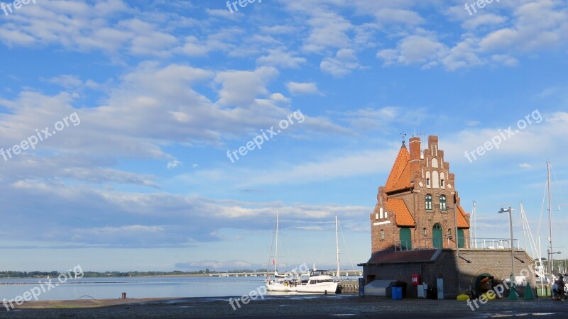 Stralsund Harbor Office Building Kai Port