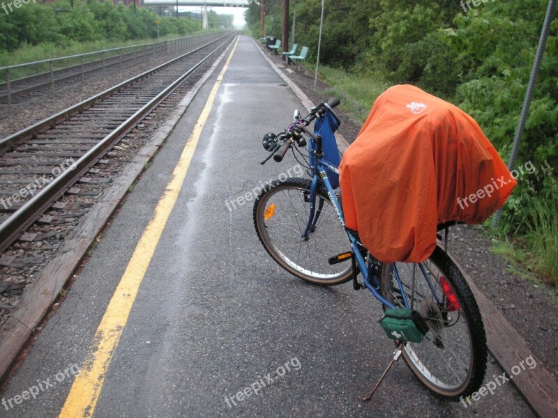 Bike Travel Railway Bicycle Cycle