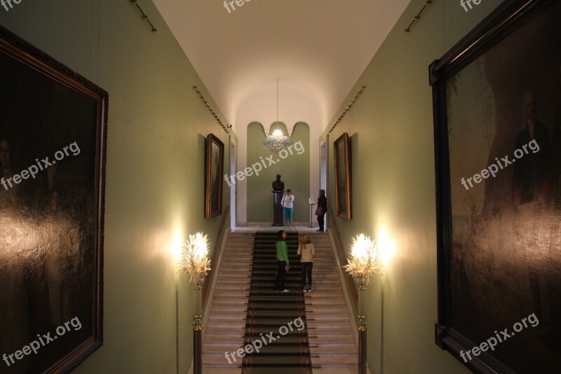 Stairs Gallery Tretyakov Moscow Free Photos