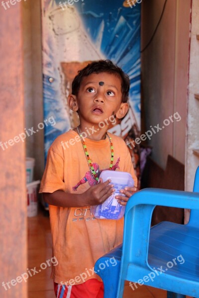 Child Boy India Curiosity Free Photos