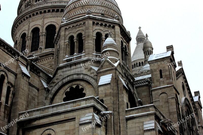 Paris France Basilica Sacré Cœur