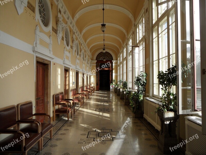 Budapest Bath House Corridor Free Photos