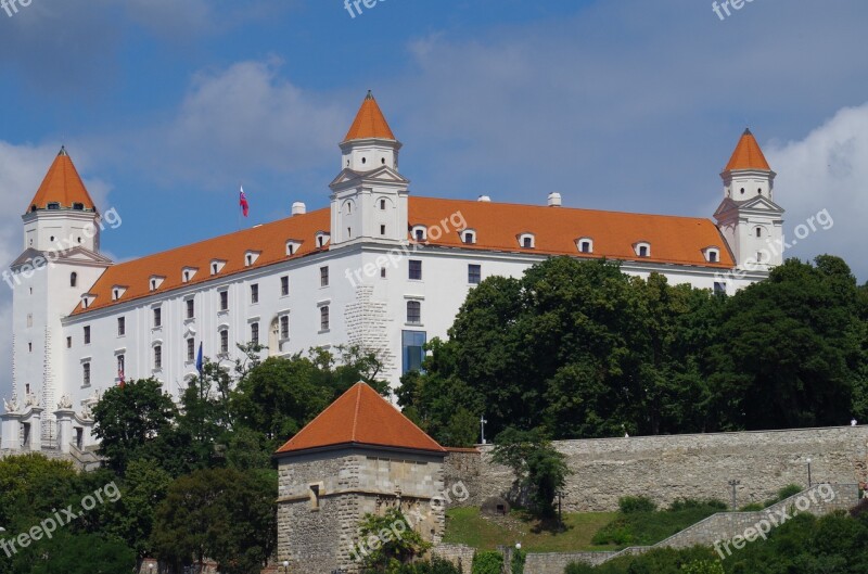 Bratislava Slovakia Castle City Free Photos