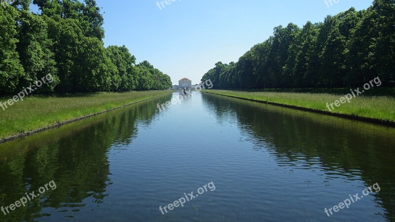 Nymphenburg Nympfenburg Nymphenbrugerkanal Munich Gondola