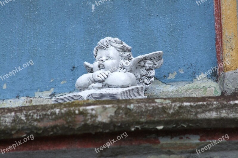 Angel Cherub Monument Church Free Photos