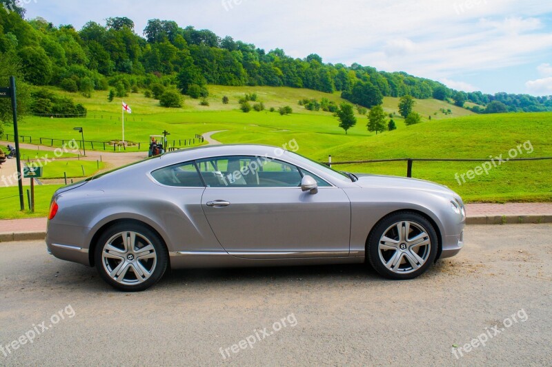 Car Bentley Continental Supercar Free Photos