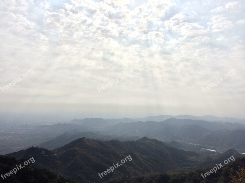 Sky The Rays Cloud The Mountains The Atmosphere