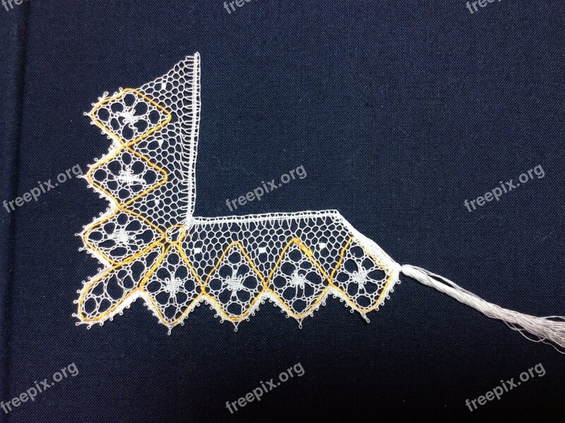 Lace Lacemaking Bobbin Handmade Thread