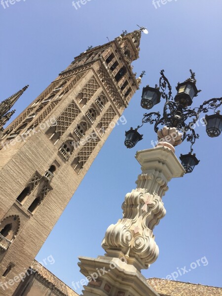 Seville Travel Giralda Holiday Free Photos