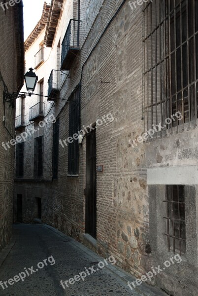 Spain Toledo Lane Pavers Desert