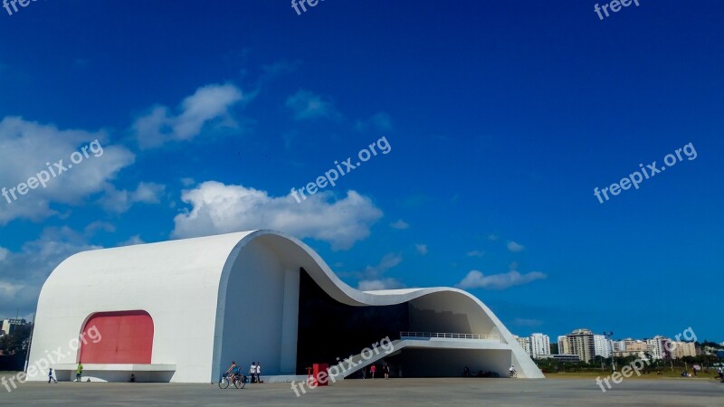 Theatre Brazil Niterói Rio De Janeiro Oscar Niemeyer