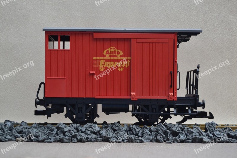 Railway Track 1 Lgb Goods Wagons Garden Railway