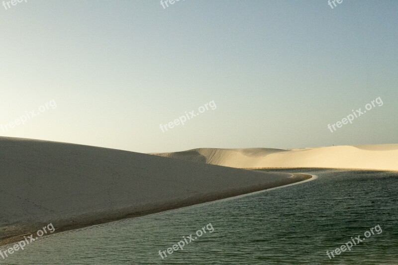 Water Nature Stone Horizon Environment