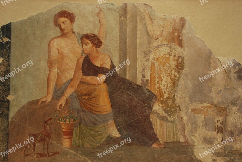 Fresco Mural Art History Old