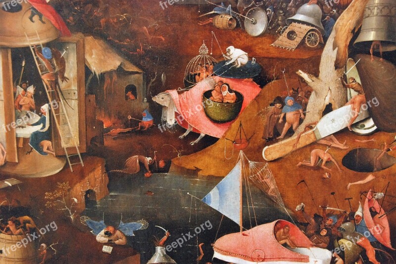 Jeroen Bosch The Last Judgement Painting Religion The Groeninge Museum