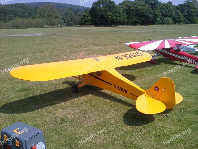 Model Aircraft Piper Cub Large Scale Free Photos