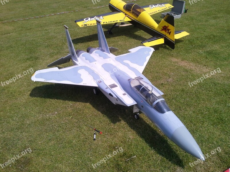 F15 Model Aircraft Radio Control Jet Plane