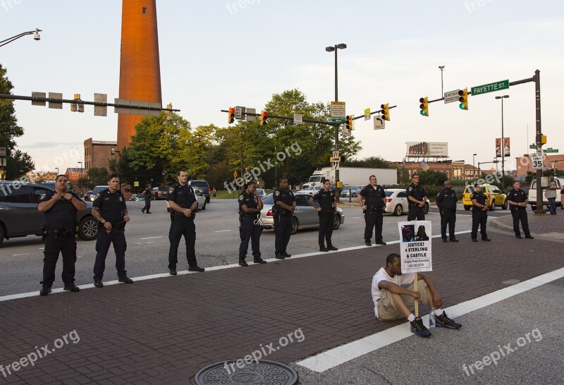 Protest Black Lives Matter Sign Protestor Demonstration