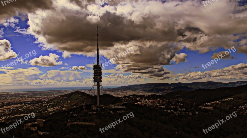 View Barcelona Panorama Of The City Free Photos