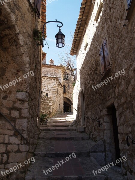 éze France Arch Old Village