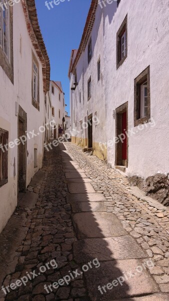 Marvão Portugal Village Lane Pavers Free Photos