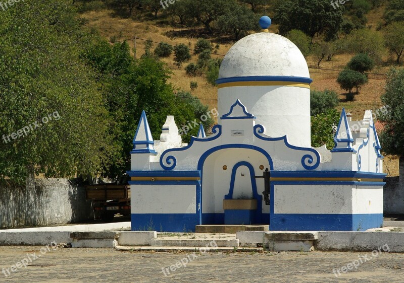 Portugal Algarve Fountain Spring Water Source