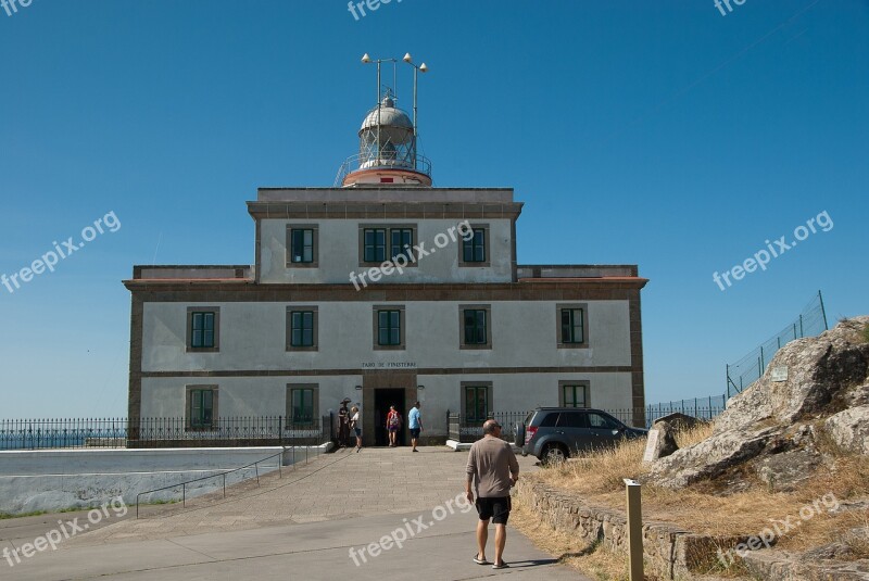 Spain Cape Finisterre Lighthouse Semaphore Free Photos