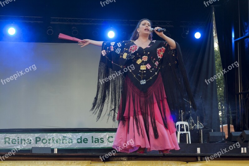 Singer Spanish Festival Free Photos