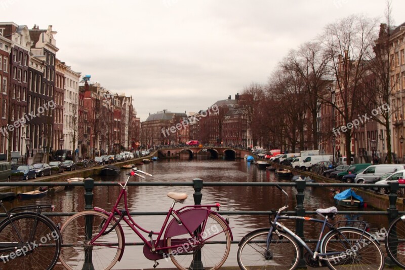 Amsterdam Bike Bicycles Netherlands Holland