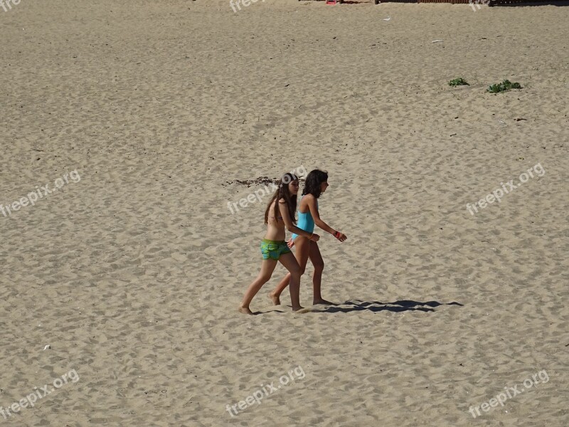 Beach Children Sand Child Summer