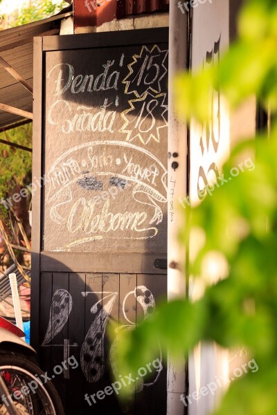 Door Coffee Shop Sunny Sun Light Sign