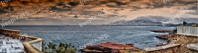 Panorama Athens Greece Free Photos