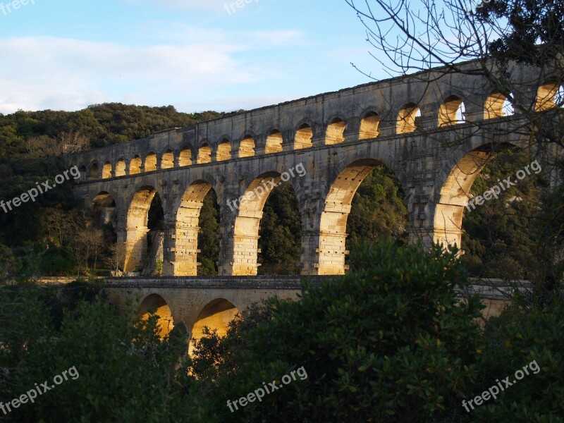 Pont Du Gard France Architecture Pont Gard