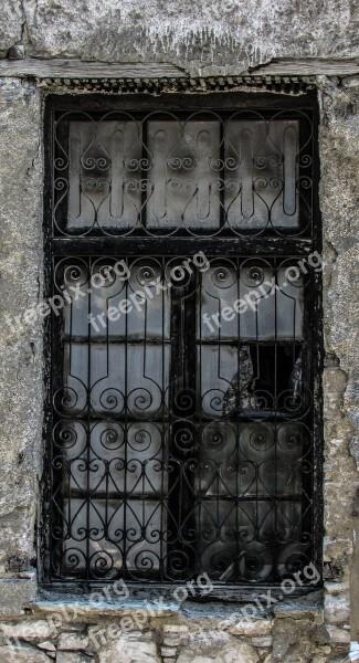 Window Old Building Abandoned Rusty Broken