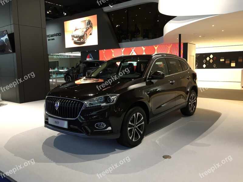 Borgward Bx7 Iaa Frankfurt Premiere