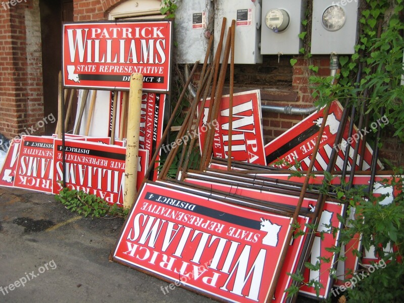 Campaign Election Signs Political Free Photos