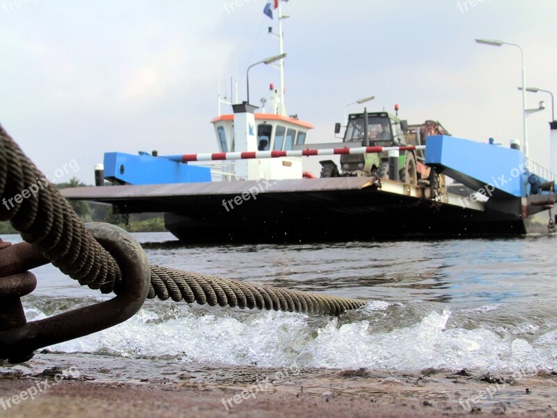 Ferry Cable Ferry Cable River Transport