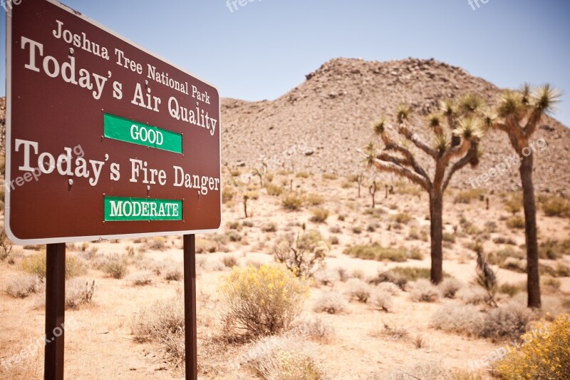 Usa Travel Joshua Tree National Park Fire