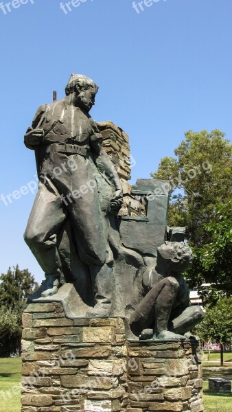 Resistance World War Ii Monument Partisans Greek Resistance