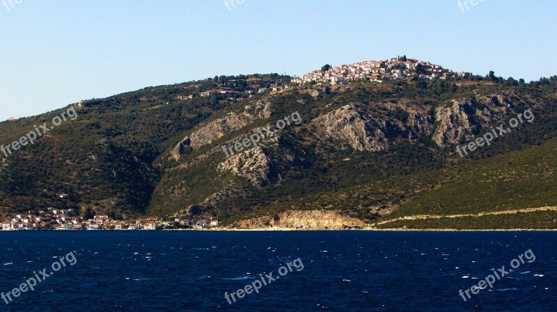 Village Pelio Peninsula Architecture Traditional