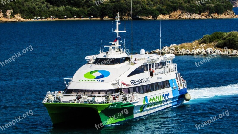 High Speed Boat Travel Sea Transport