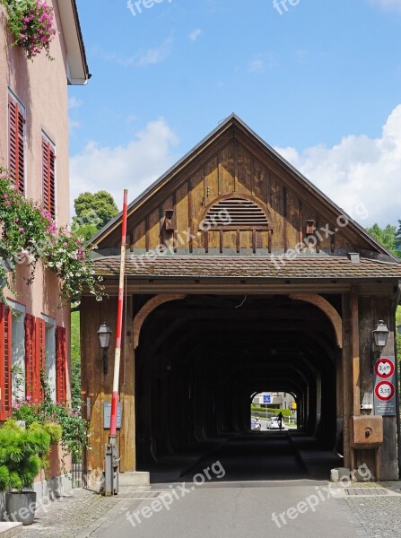 Wooden Bridge Customs Bridge Trusses Holzjoche Saddle Roof