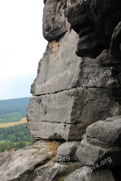 Erratic Rocks Kudowa Zdrój The National Park Table Mountains Free Photos