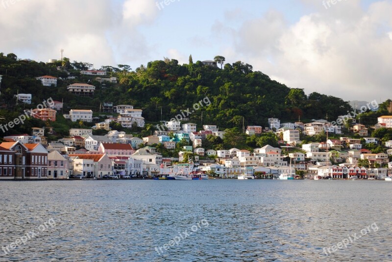 Grenada Caribbean Island West Indies Sea