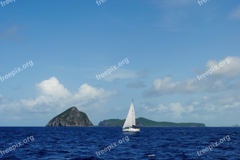 Grenada Caribbean Island West Indies Sea