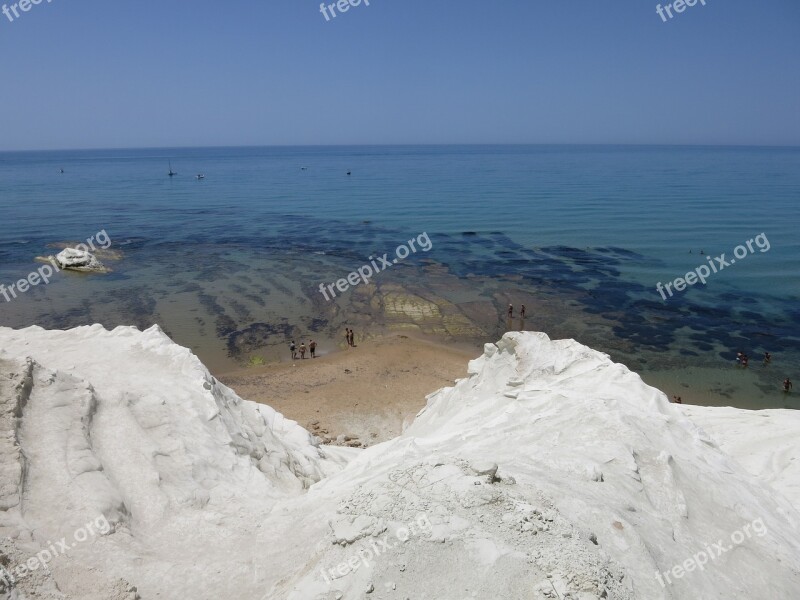 Scala Dei Turchi Stairs Of Turks Sicily Limestone Vacations